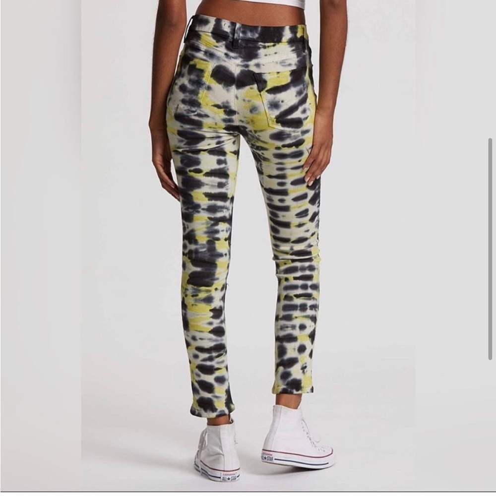 Hudson Holly High Rise Tye Dye Skinny Jeans